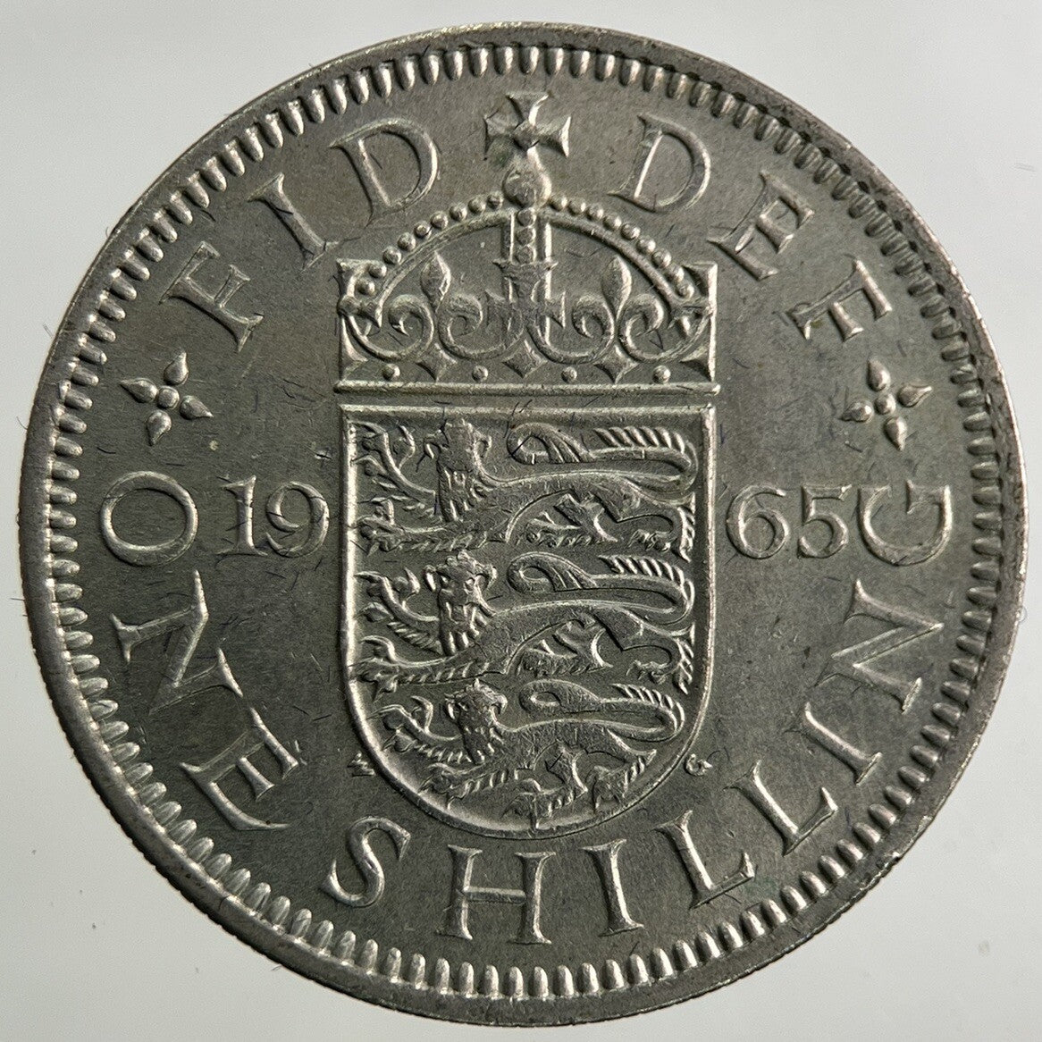 1965 Elizabeth II 2nd Shilling Coin | Very Fine Grade