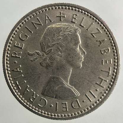 1963 Elizabeth II 2nd Shilling Coin | Very Fine Grade