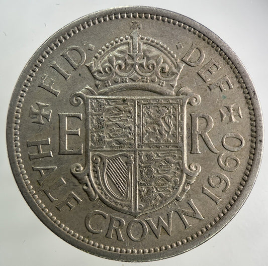 1960 Elizabeth II 2nd Half-Crown Coin | Fine Collectable Grade