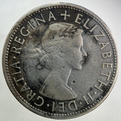1956 Elizabeth II 2nd Half-Crown Coin | Fine Collectable Grade