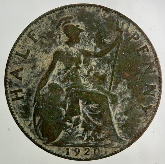 1920 George V Half-Penny Coin | Collectable Grade