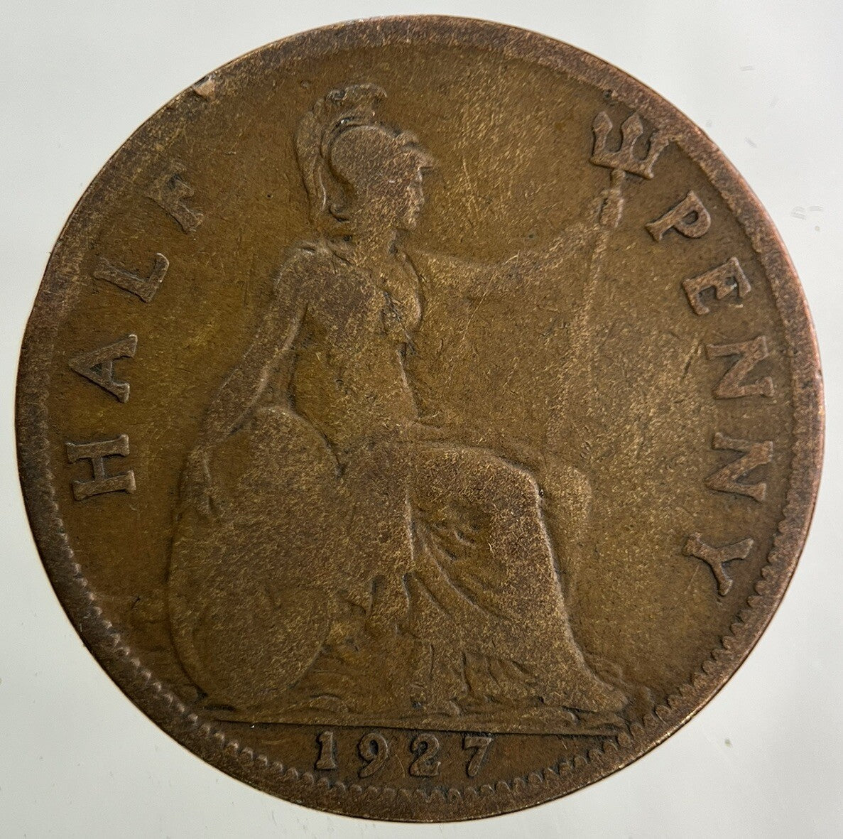 1927 George V Half-Penny Coin | Collectable Grade