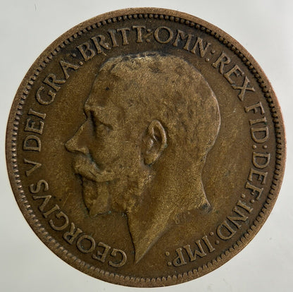 1923 George V Half-Penny Coin | Collectable Grade
