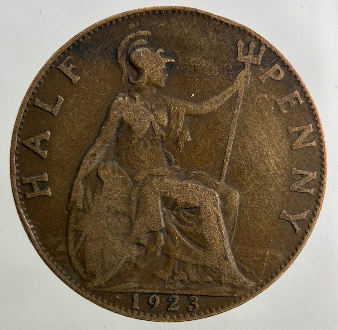 1923 George V Half-Penny Coin | Collectable Grade
