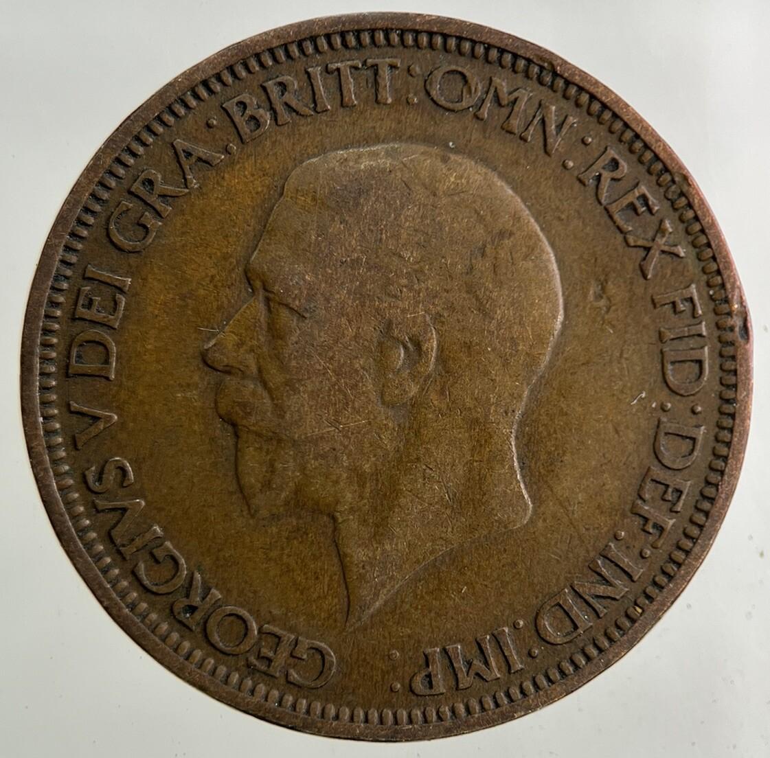 1931 George V Half-Penny Coin | Collectable Grade