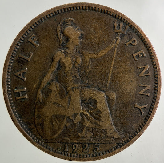 1925 George V Half-Penny Coin | Collectable Grade