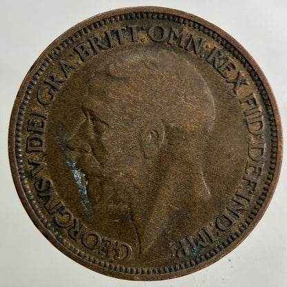 1925 George V Half-Penny Coin | Collectable Grade