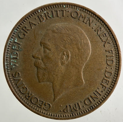 1932 George V Half-Penny Coin | Very High Grade
