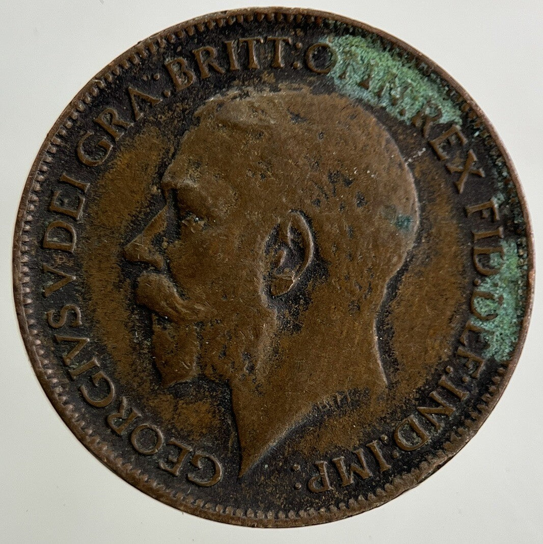1912 George V Farthing Coin | Fine Collectable Grade