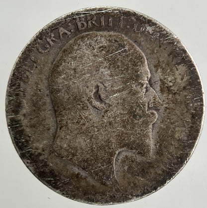 1902 Edward VII Sixpence Silver Coin | Fair Grade