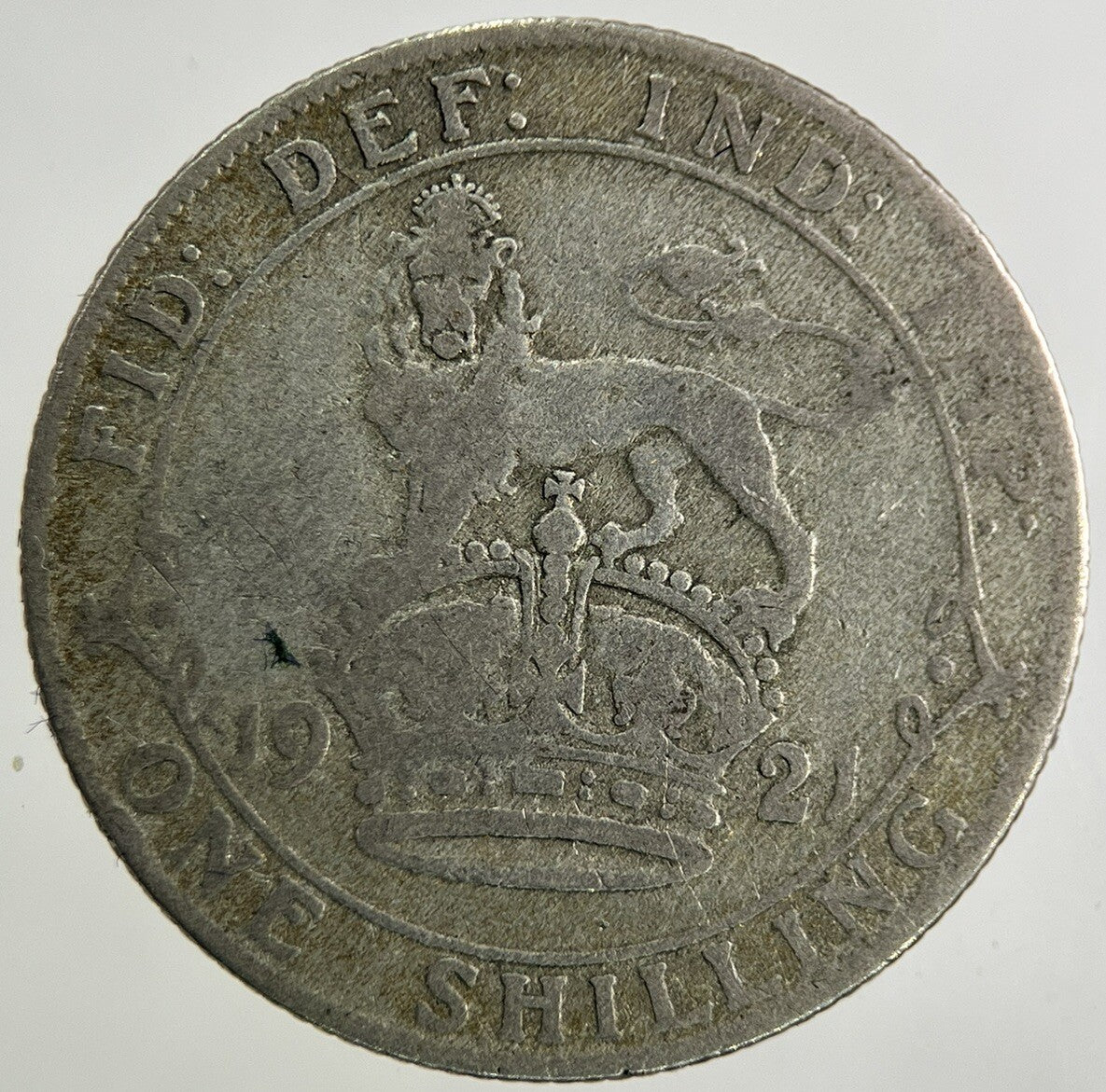 1921 George V Shilling Silver Coin | Collectable Grade