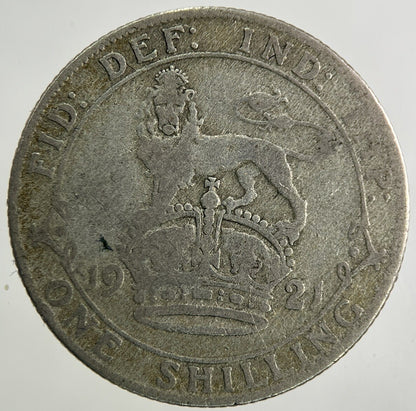 1921 George V Shilling Silver Coin | Collectable Grade