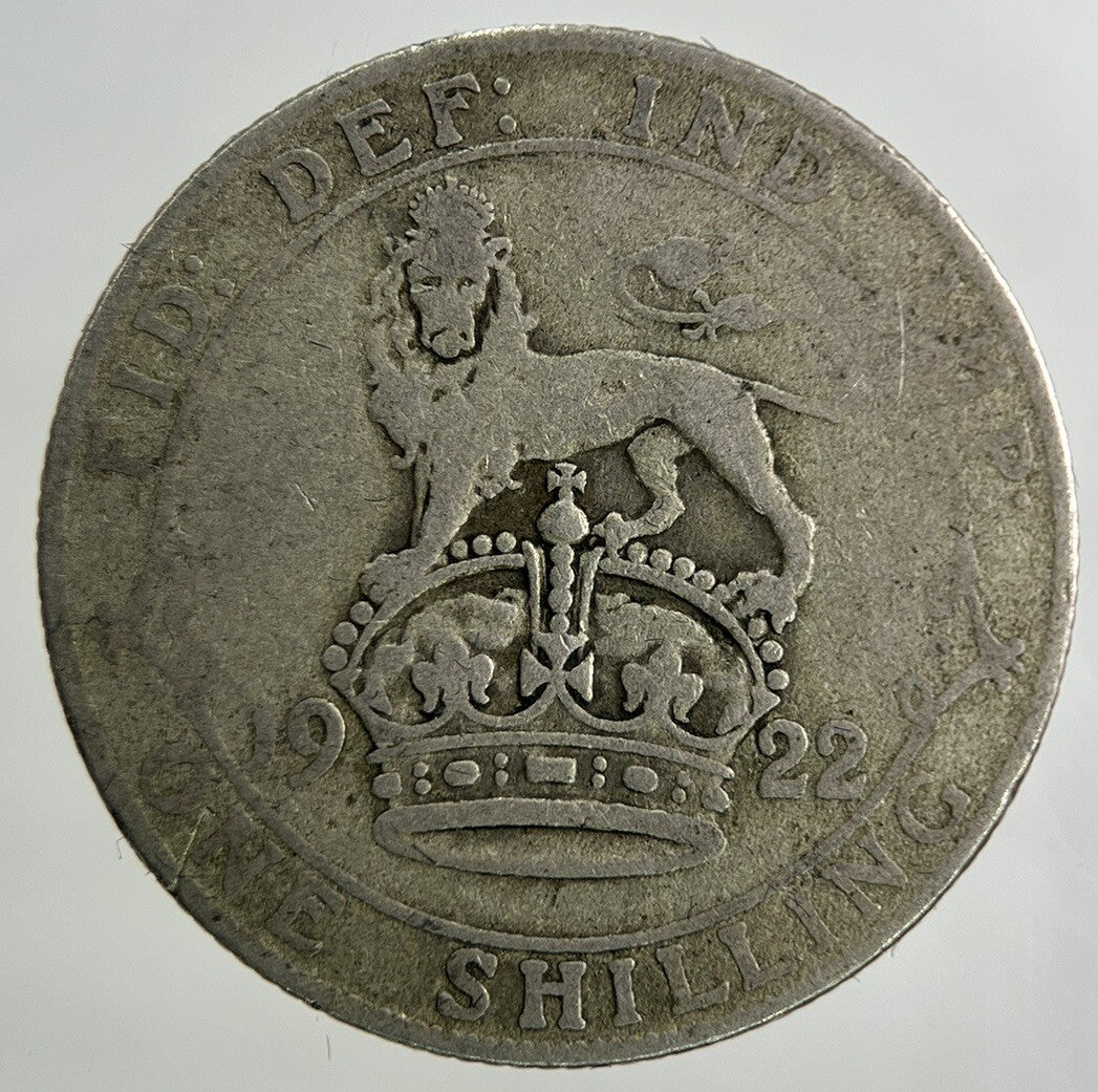 1922 George V Shilling Silver Coin | Collectable Grade
