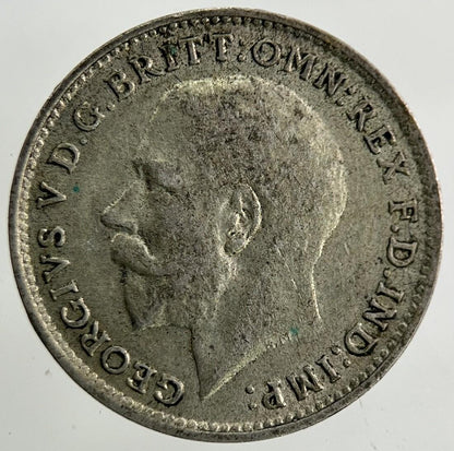 1921 George V Threepence Silver Coin | Fine Collectable Grade