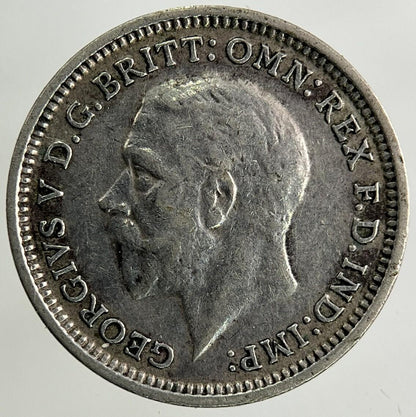 1933 George V Threepence Silver Coin | Fine Collectable Grade
