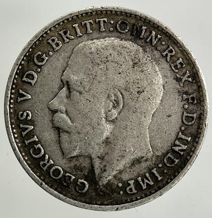 1919 George V Threepence Silver Coin | Fine Collectable Grade