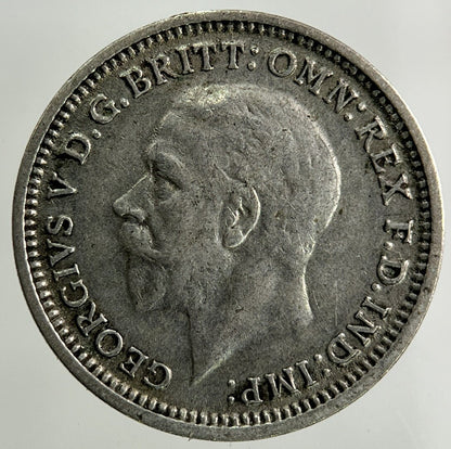 1935 George V Threepence Silver Coin | Fine Collectable Grade