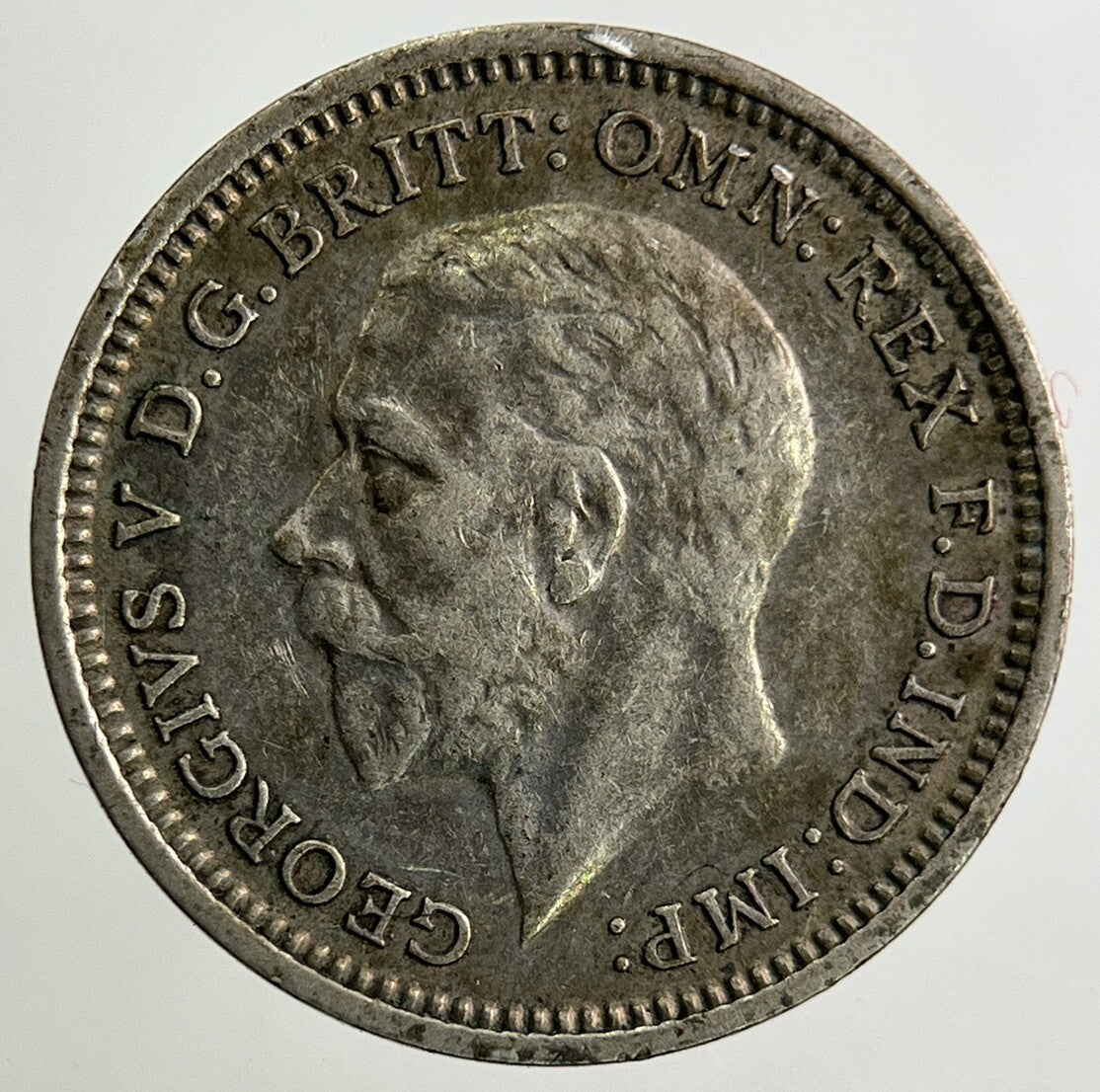 1934 George V Threepence Silver Coin | Fine Collectable Grade