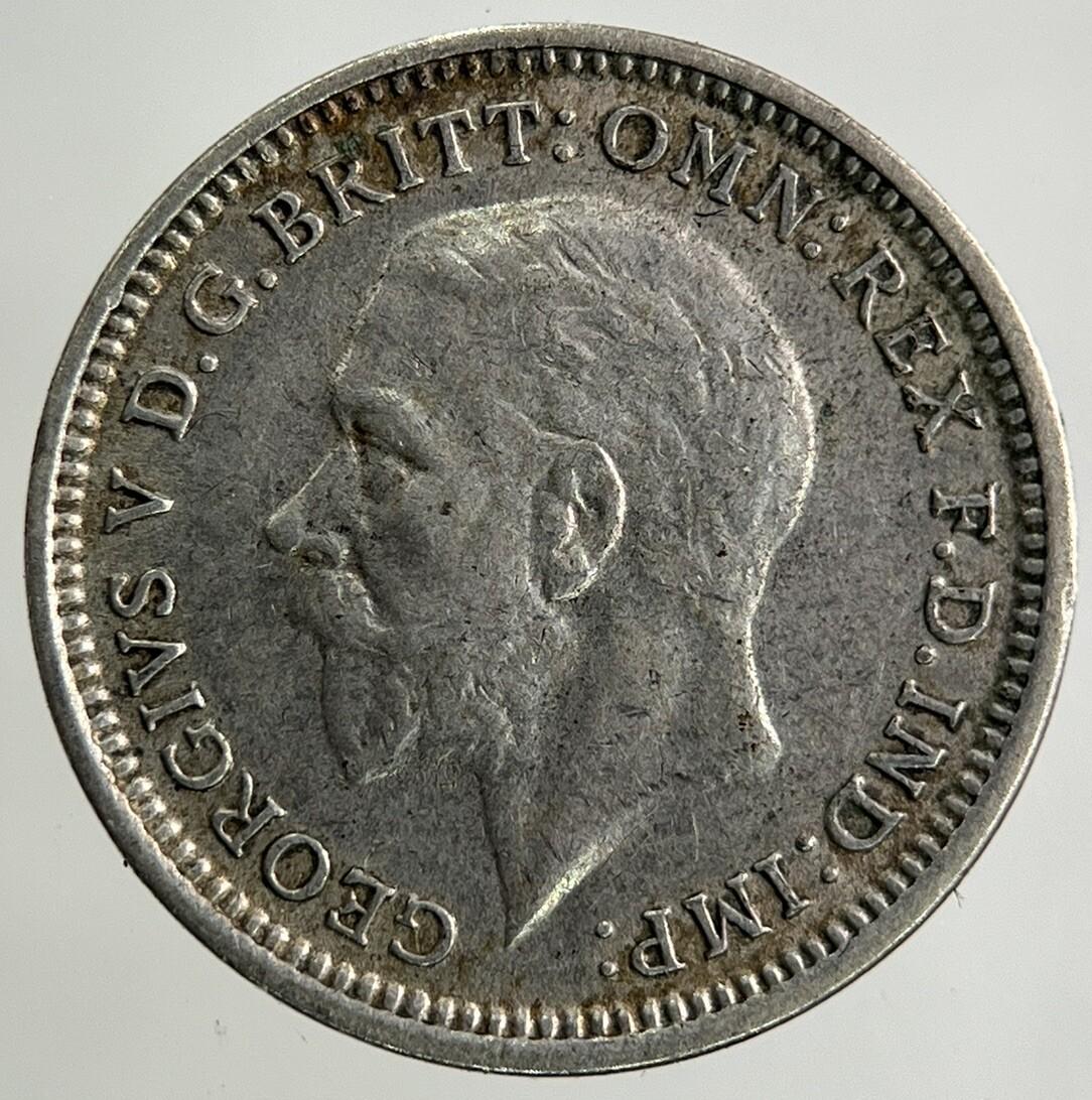 1934 George V Threepence Silver Coin | Fine Collectable Grade