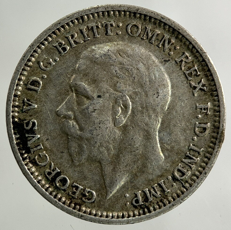 1935 George V Threepence Silver Coin | Fine Collectable Grade