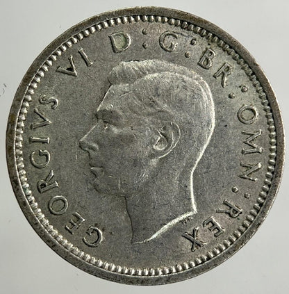 1941 George VI Threepence Silver Coin | Fine Collectable Grade