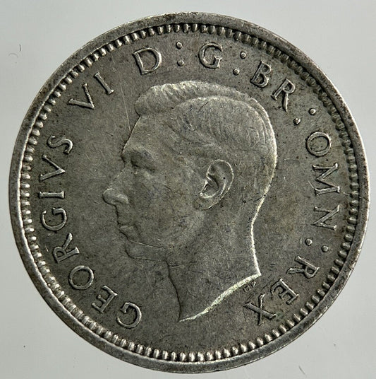 1938 George VI Threepence Silver Coin | Fine Collectable Grade