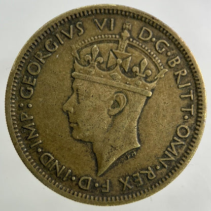 1939 West Africa Shilling Coin | Fine Collectable Grade