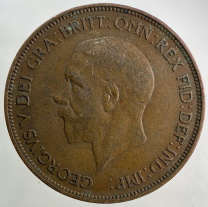 1936 George V One Penny Coin | Fine Collectable Grade
