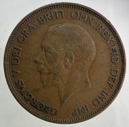 1936 George V One Penny Coin | Fine Collectable Grade