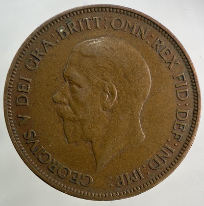 1935 George V One Penny Coin | Fine Collectable Grade
