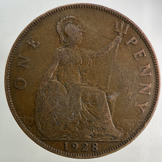 1928 George V One Penny Coin | Collectable Grade