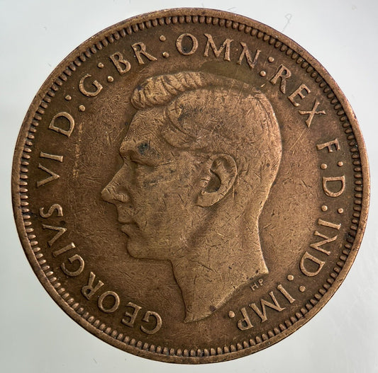 1945 George VI One Penny Coin | Fine Collectable Grade