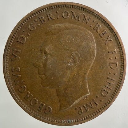 1937 George VI One Penny Coin | Fine Collectable Grade