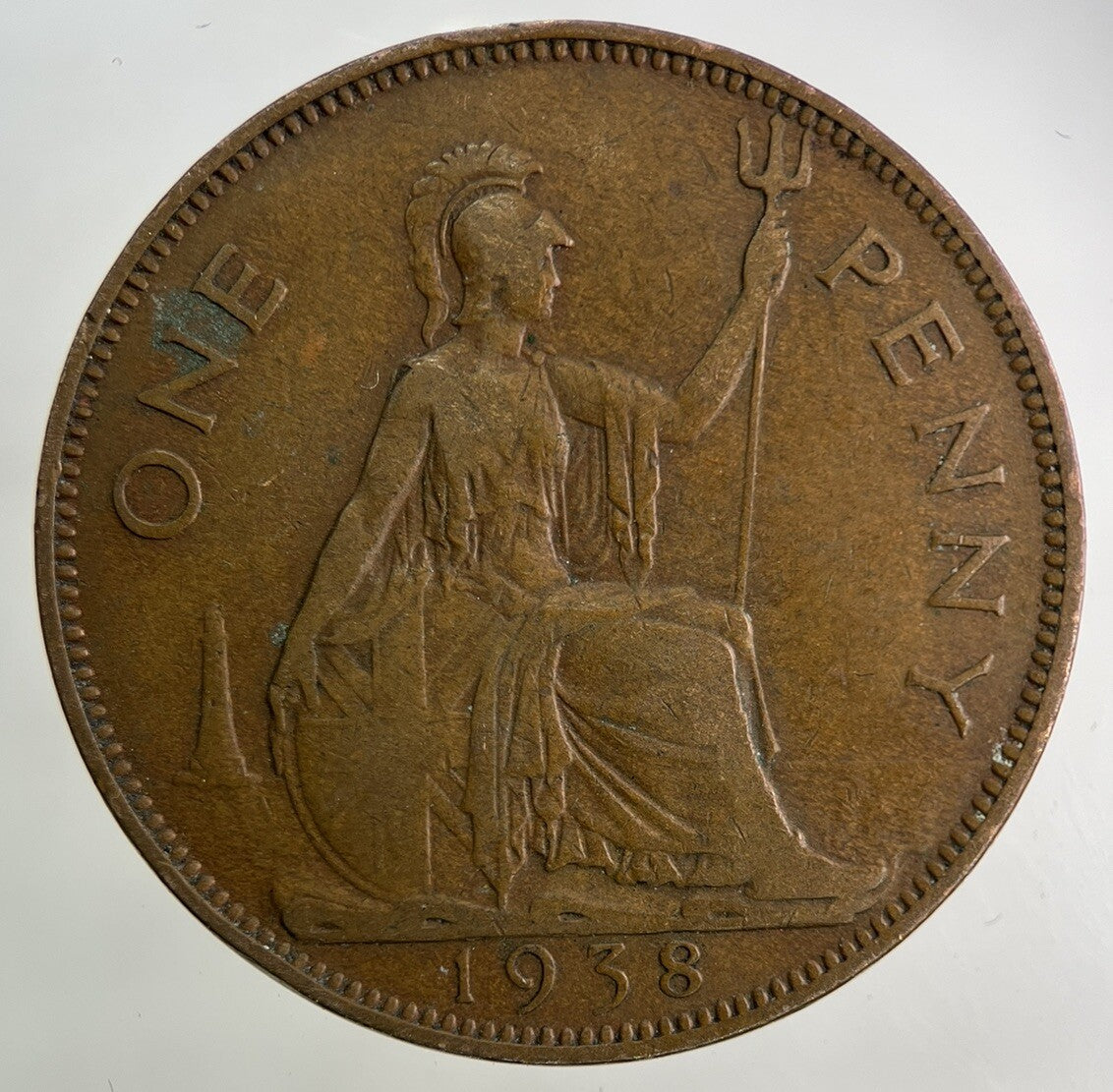 1938 George VI One Penny Coin | Fine Collectable Grade