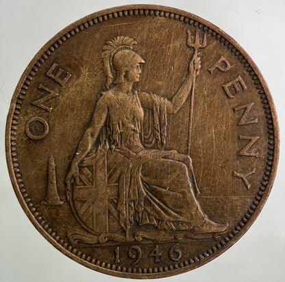 1946 George VI One Penny Coin | Fine Collectable Grade