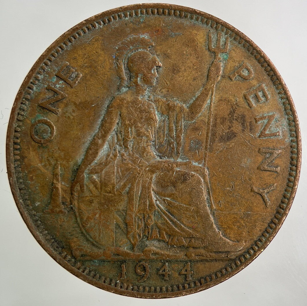 1944 George VI One Penny Coin | Collectable Grade