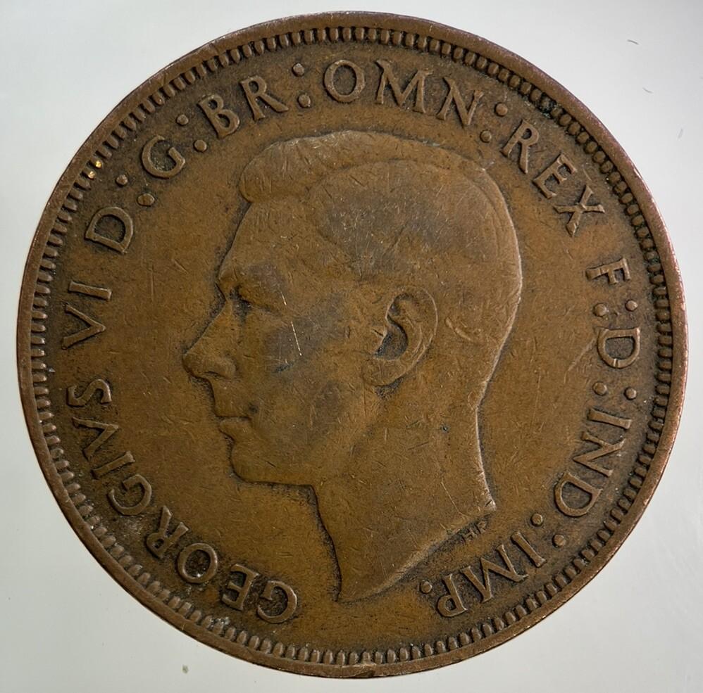 1945 George VI One Penny Coin | Collectable Grade