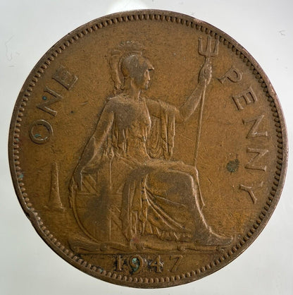 1947 George VI One Penny Coin | Collectable Grade