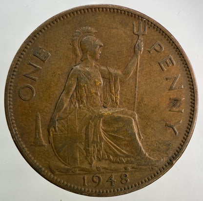 1948 George VI One Penny Coin | Collectable Grade