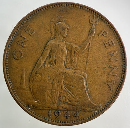1944 George VI One Penny Coin | Collectable Grade