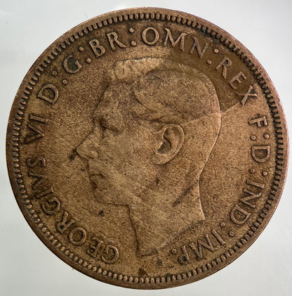 1938 George VI One Penny Coin | Collectable Grade