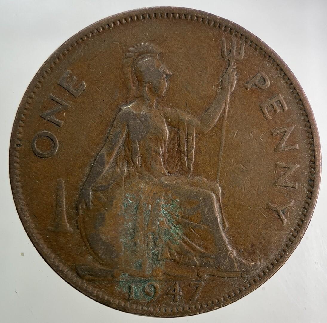 1947 George VI One Penny Coin | Collectable Grade