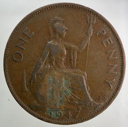 1947 George VI One Penny Coin | Collectable Grade
