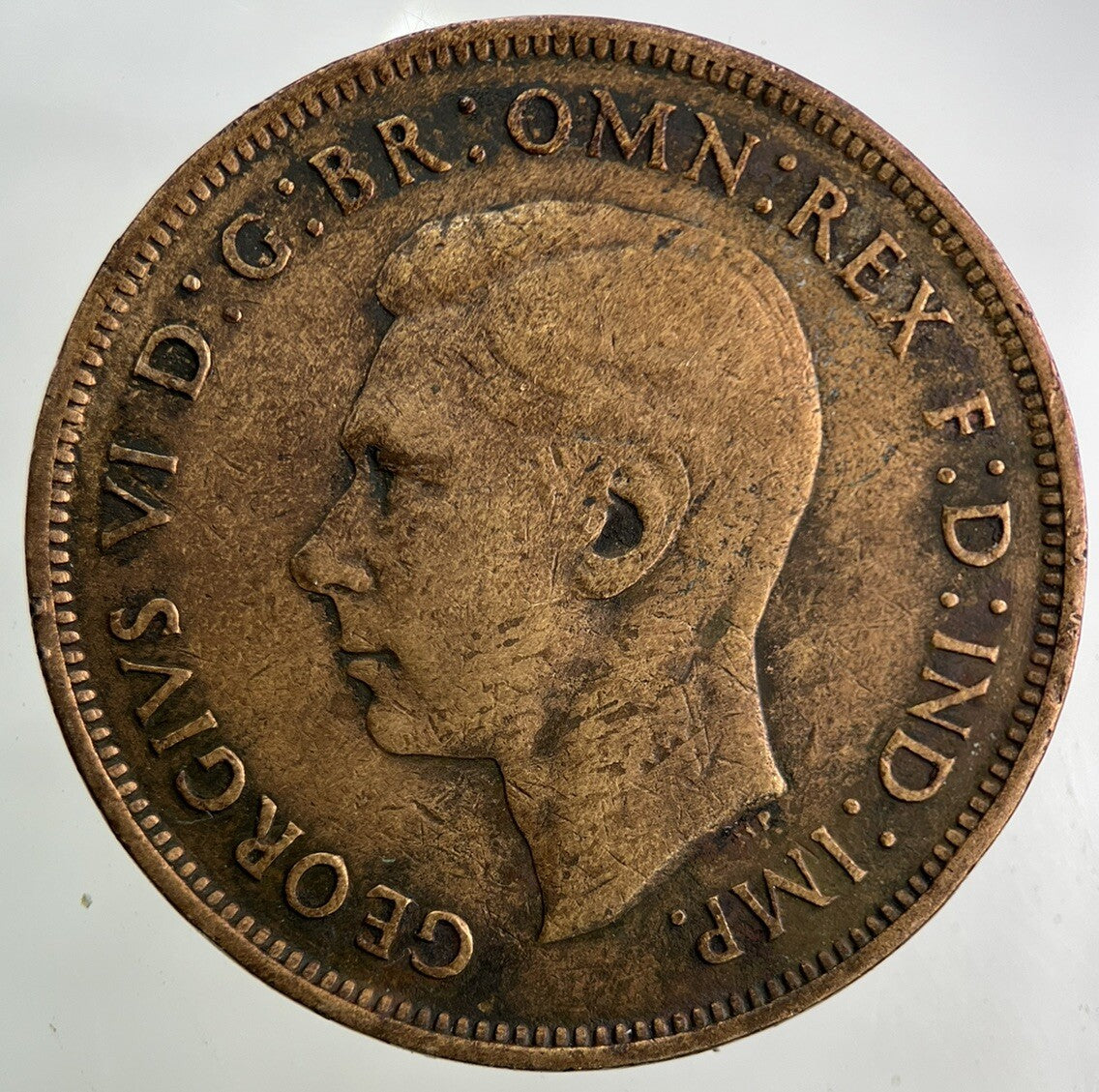 1937 George VI One Penny Coin | Collectable Grade