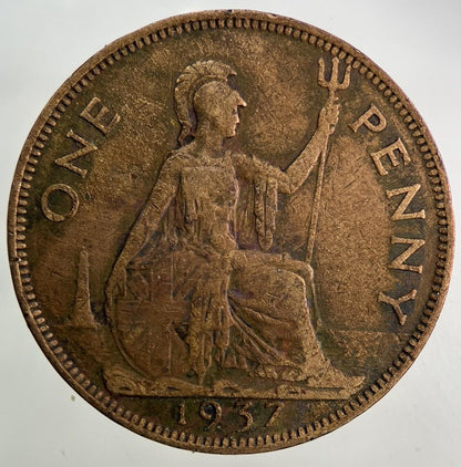 1937 George VI One Penny Coin | Collectable Grade