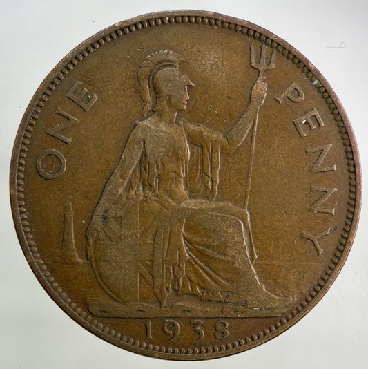 1938 George VI One Penny Coin | Collectable Grade