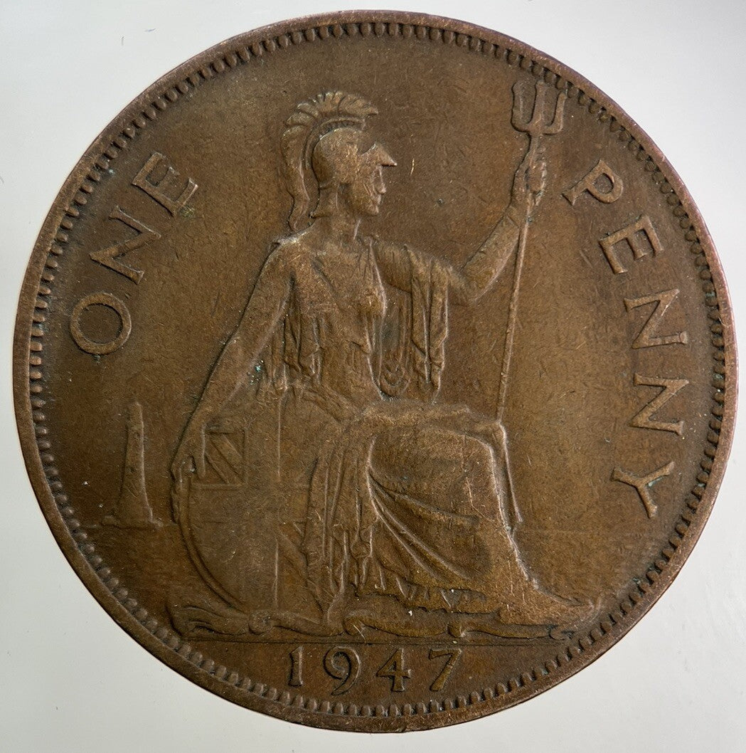 1947 George VI One Penny Coin | Collectable Grade