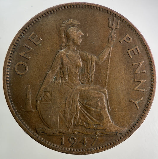 1947 George VI One Penny Coin | Collectable Grade