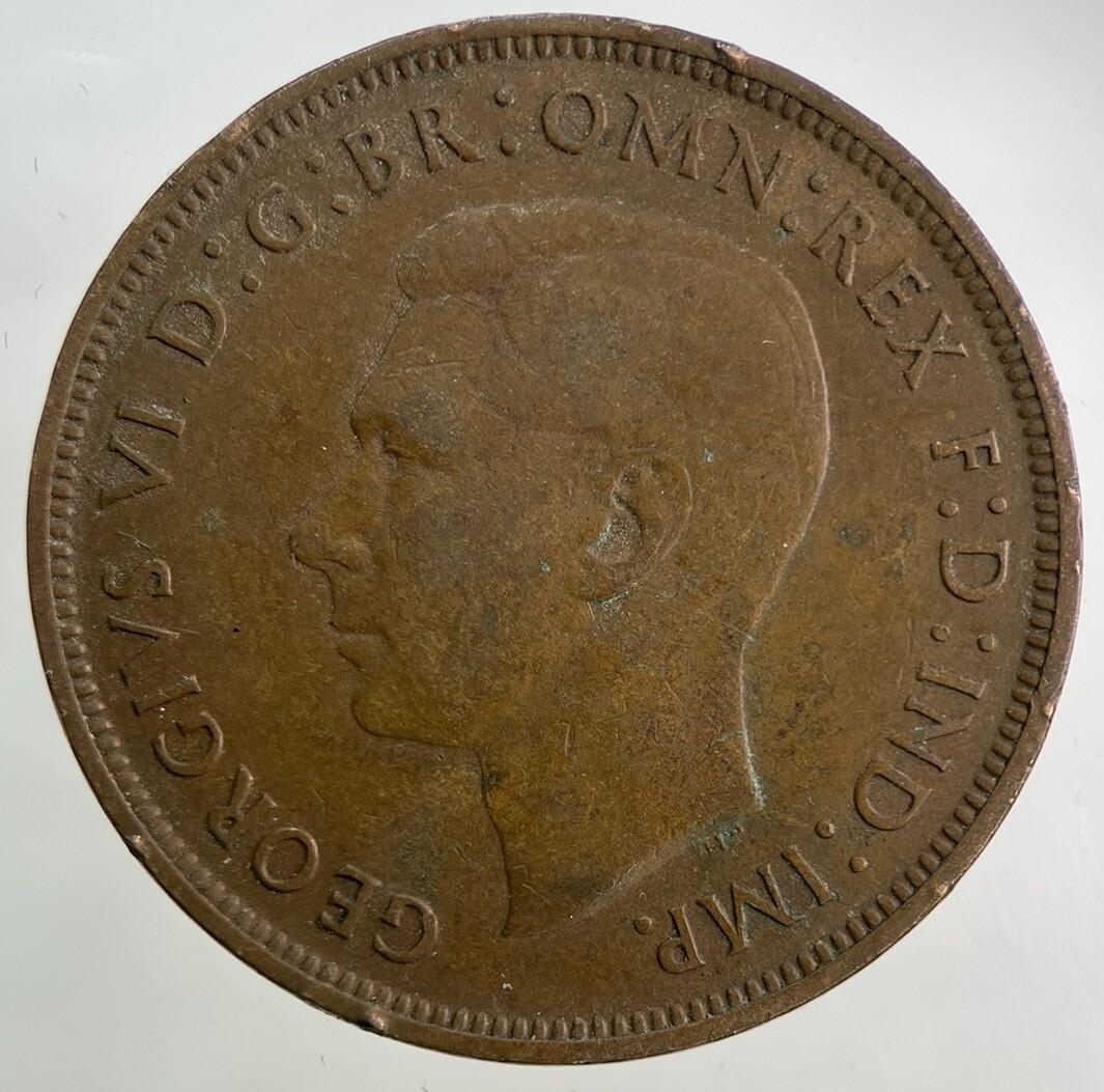 1937 George VI One Penny Coin | Collectable Grade