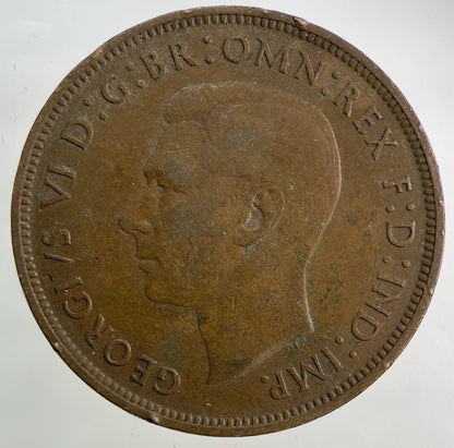 1937 George VI One Penny Coin | Collectable Grade